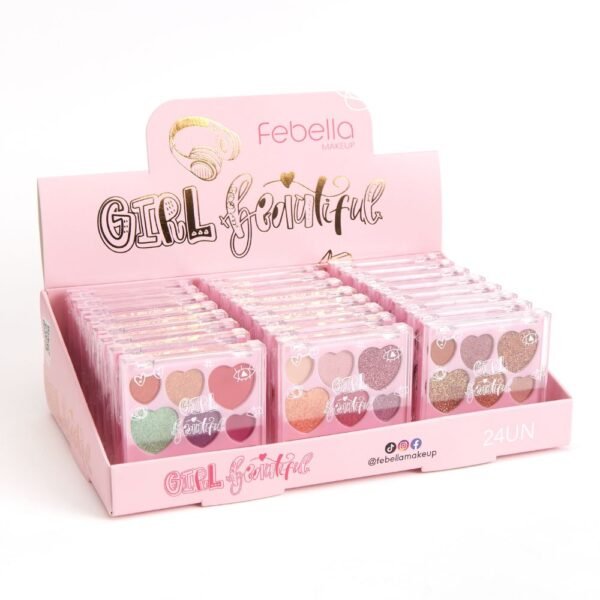 Paleta de Sombras Girl Beautiful - Imagem 6