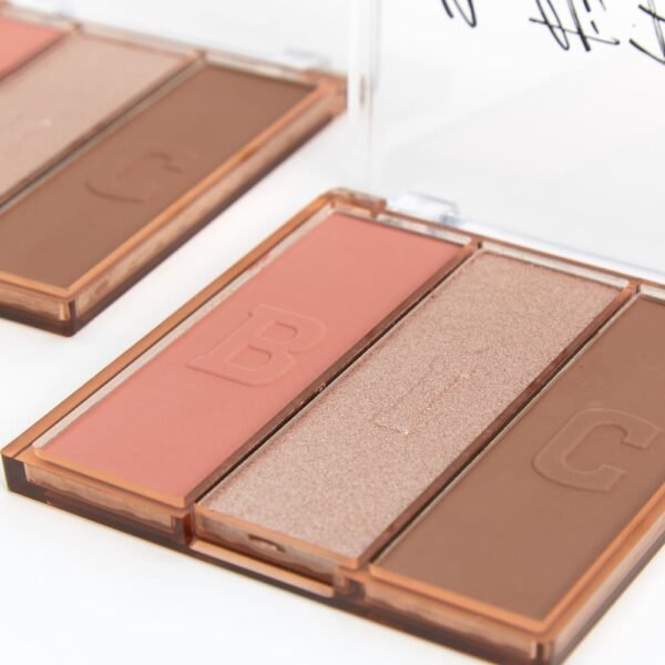 Paleta 3 em 1 Multi Face, Blush, Contorno e Iluminador - Imagem 5