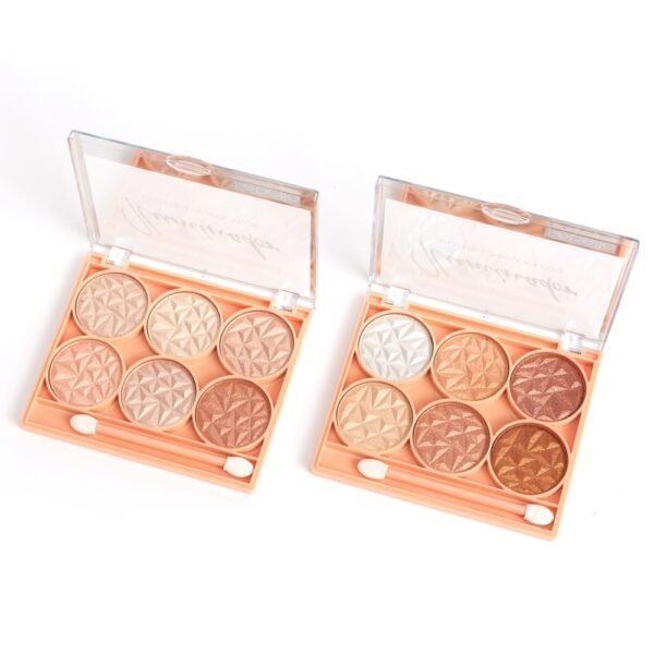 Paleta Iluminador 6 Cores Ruby Bronze Glow