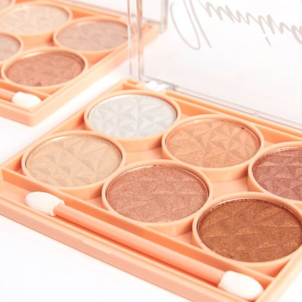 Paleta Iluminador 6 Cores Ruby Bronze Glow - Imagem 4