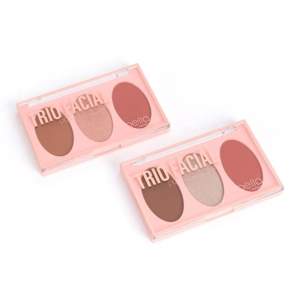 Trio Facial Contorno Blush e Iluminador - Imagem 2