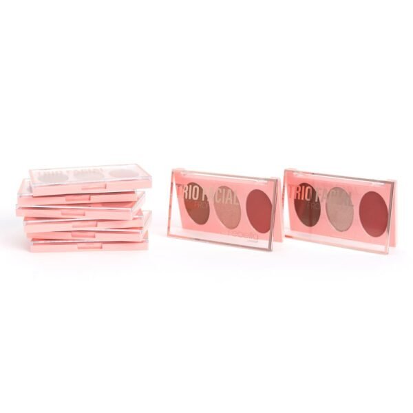 Trio Facial Contorno Blush e Iluminador - Imagem 5